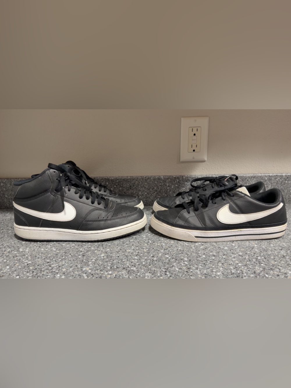 Men’s Nike Court Vision Mid & Nike Court Legacy SIZE 8